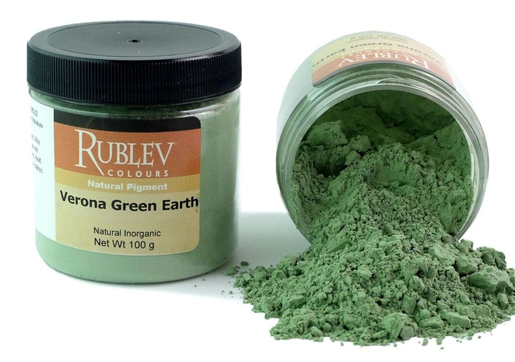 Venetian colors: Verona green earth pigment. Natural Pigments.
