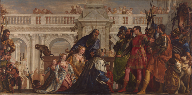 Venetian colors: Paolo Veronese, The Family of Darius Before Alexander, 1565–1567, National Gallery, London, UK. Museum’s website.
