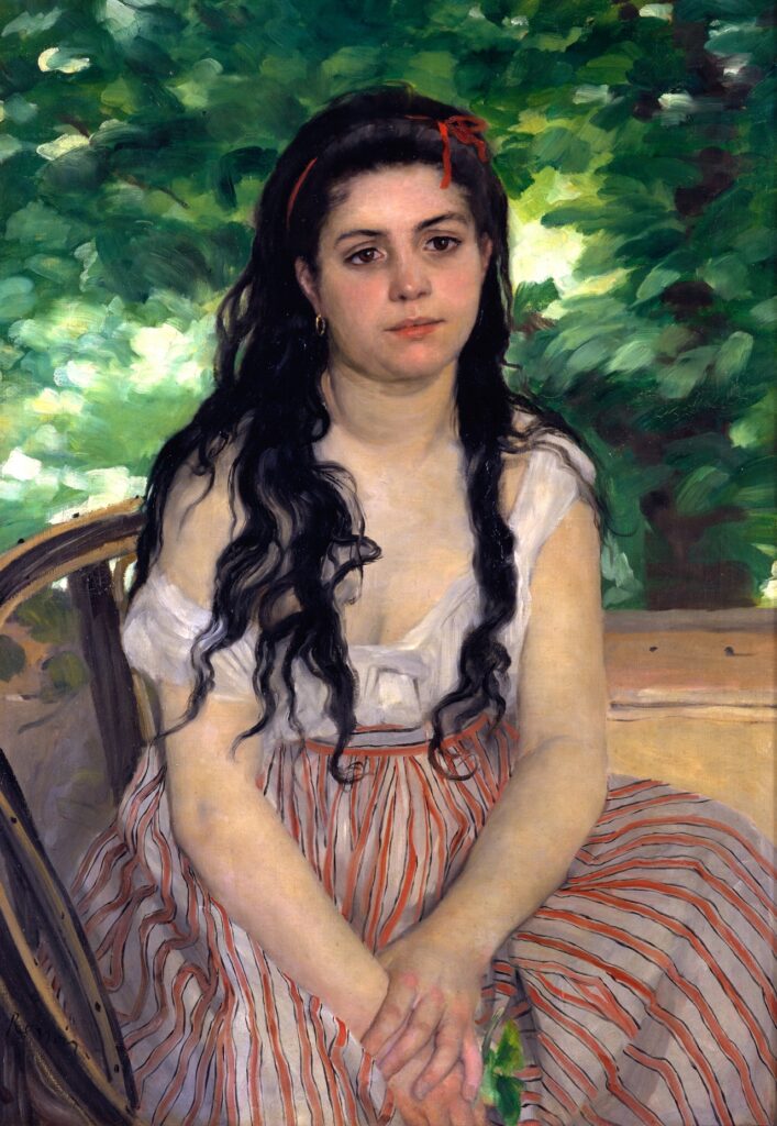 cassirer exhibition berlin: Auguste Renoir, In Summer, 1868, Alte Nationalgalerie, Staatliche Museen zu Berlin, Berlin, Germany. Press materials.
