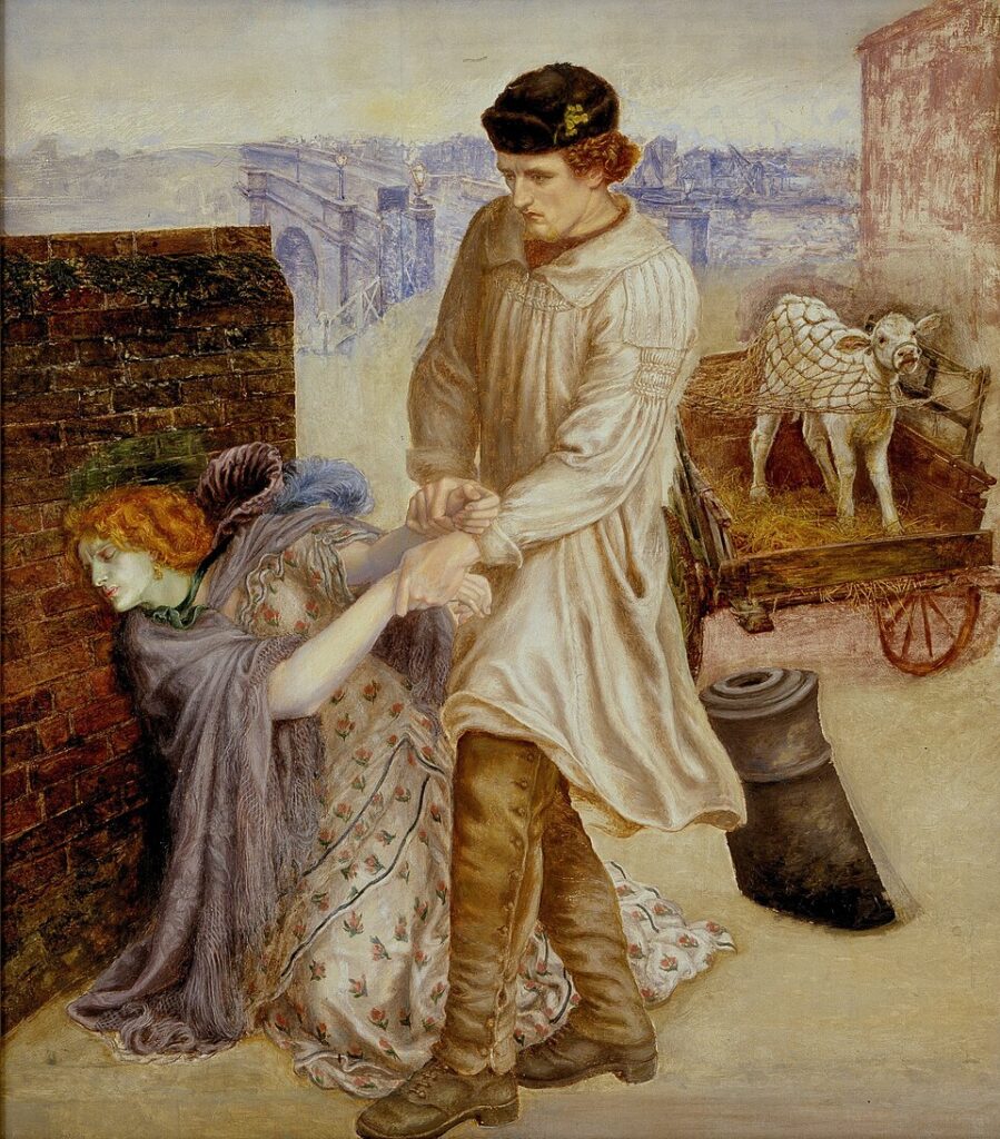 Victorian Syphilis: Dante Gabriel Rossetti, Found, 1854–1881, Delaware Art Museum, Wilmington, DE, USA.
