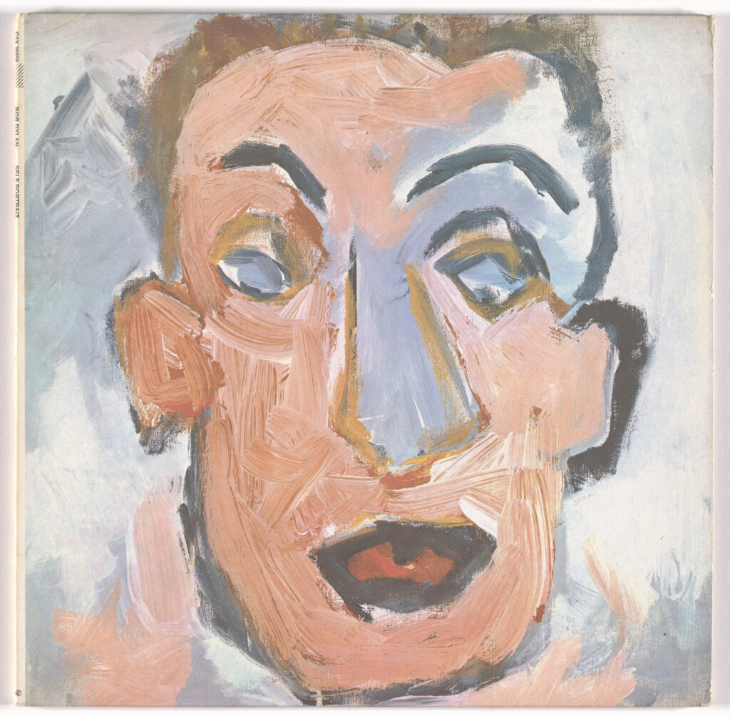 Bob Dylan art: Bob Dylan, Album cover for Self Portrait, 1970, Museum of Modern Art, New York City, NY, USA. Museum’s website.
