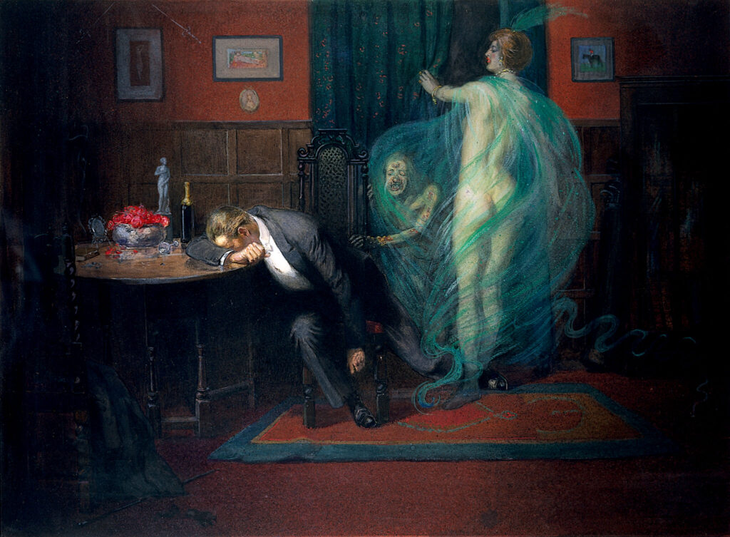 Victorian Syphilis: Richard Tennant Cooper, Syphilis, 1912, Wellcome Collection, London, UK.
