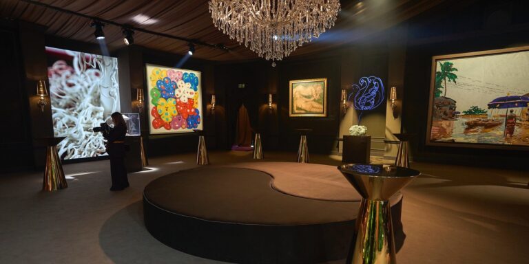 Top Charity Auction 2026: Exhibition view of TOP CHARITY Art 2026, Wilanów Palace, Warsaw, Poland. Photo: Alex Dolny.
