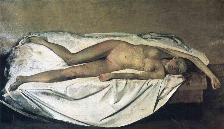 Nude Children in Art: Balthus, The Victim, 1938. WikiArt.
