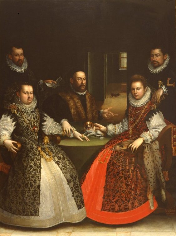 Bologna women artists: Lavinia Fontana, The Gozzadini Family, 1584, Pinacoteca Nazionale di Bologna, Bologna, Italy.
