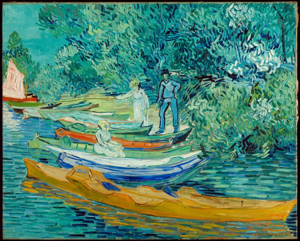 Van Gogh summer paintings: Vincent van Gogh, Bank of the Oise at Auvers, 1890, Detroit Institute of Arts, Detroit, MI, USA.
