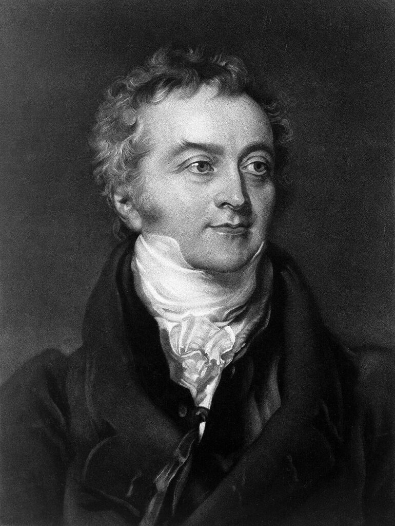 Rosetta Stone history: George Raphael Ward (after James Thomson), Portrait of Thomas Young, 1855, Wellcome Collection, London, UK.
