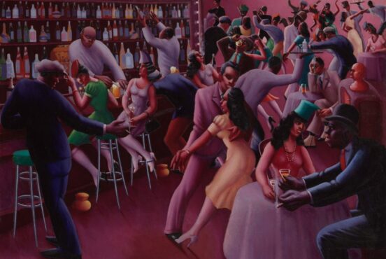 Archibald Motley, Nightlife, 1943. The Art Institute of Chicago, Chicago, IL, USA.