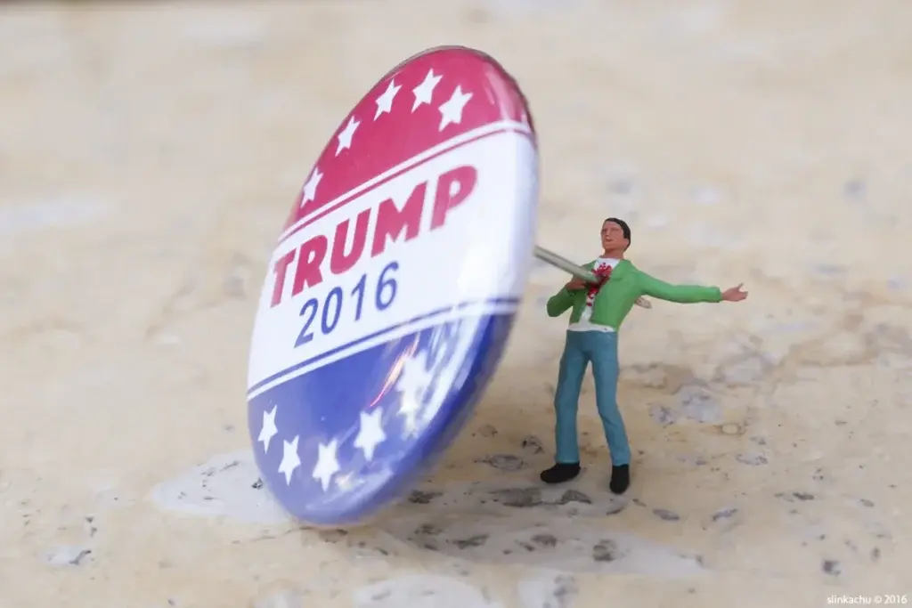 Slinkachu: Slinkachu, Trump, 2016. Artist’s website.
