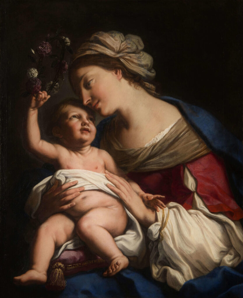 Virgin and Child Sirani: Elisabetta Sirani, Virgin and Child, 1663, National Museum of Women in the Arts, Washington, DC, USA.
