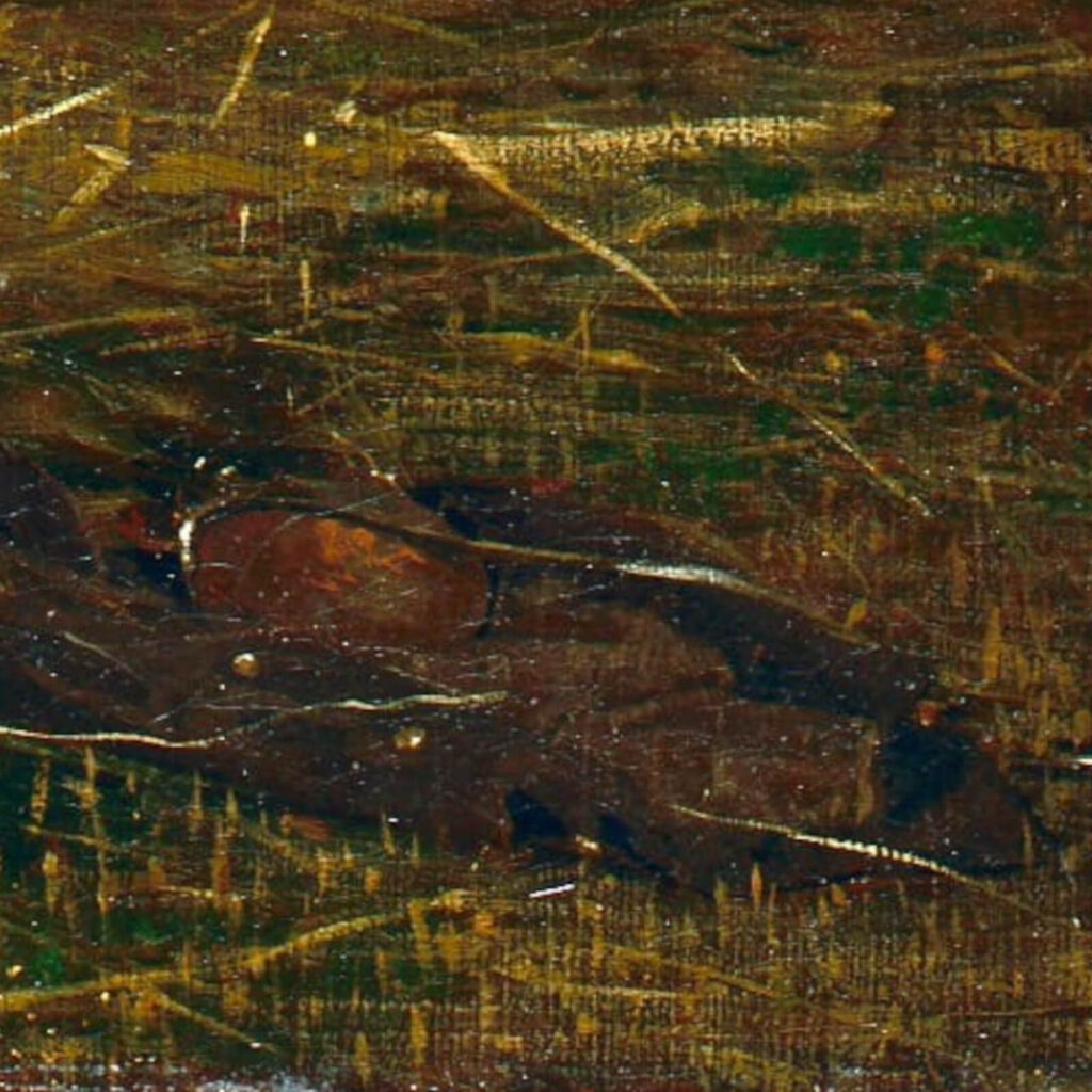 Veteran in a New Field: Winslow Homer, The Veteran in a New Field, 1865, Metropolitan Museum of Art, New York City, NY, USA. Detail.
