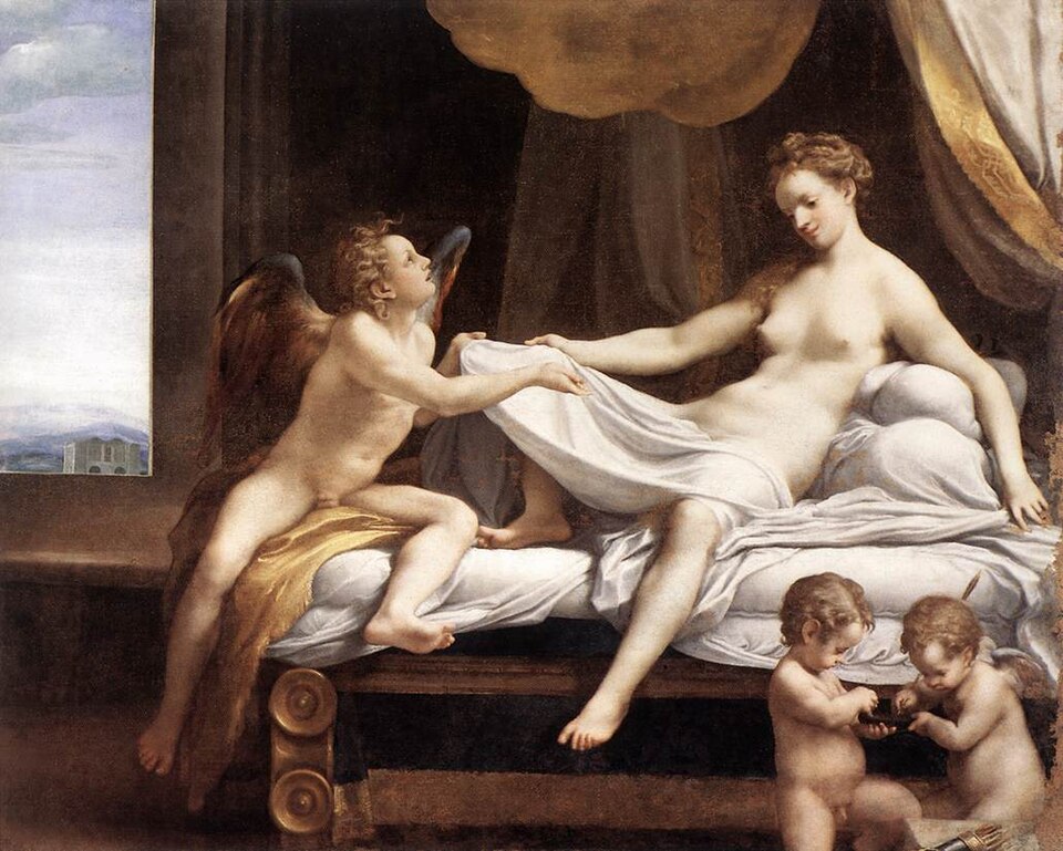 2026 fall exhibitions: Correggio, Danaë, c. 1531, Galleria Borghese, Rome, Italy.
