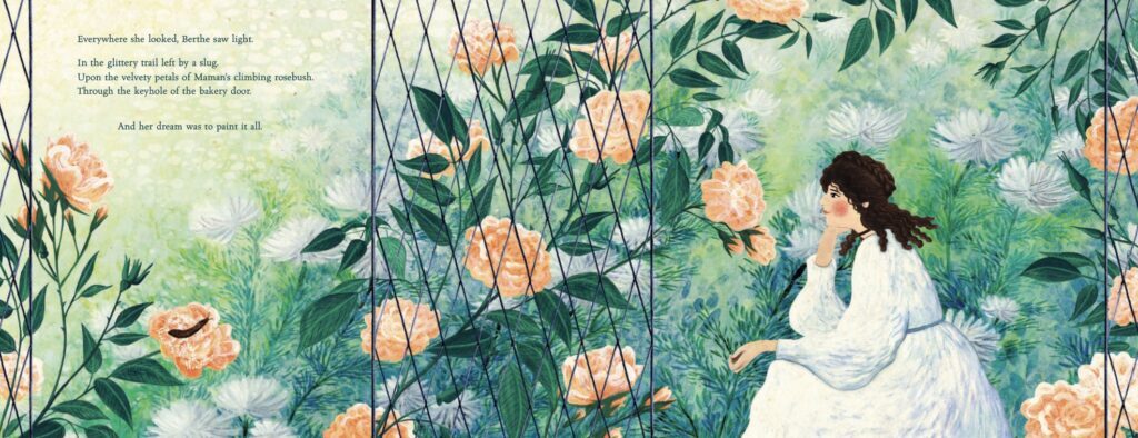 Painting the Light: Illustration of Natalia Iacobelli, Painting the Light, Reycraft Books, 2026. Courtesy of the author.
