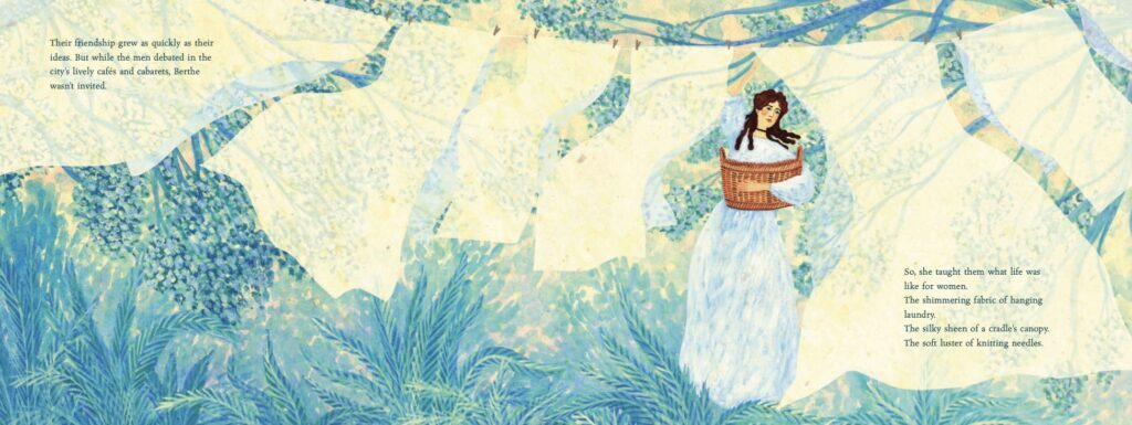 Painting the Light: Illustration of Natalia Iacobelli, Painting the Light, Reycraft Books, 2026. Courtesy of the author.
