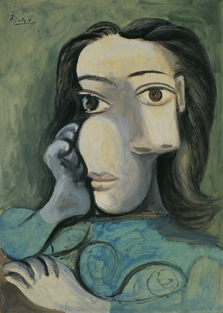 2026 fall exhibitions: Pablo Picasso, Dora Maar, 1940, Berggruen Museum, National Gallery, Berlin, Germany.  © Succession Picasso / Bildrecht, Vienna 2026 © Photograph by bpk/Nationalgalerie, SMB, Museum Berggruen/ Jens Ziehe via Albertina.
