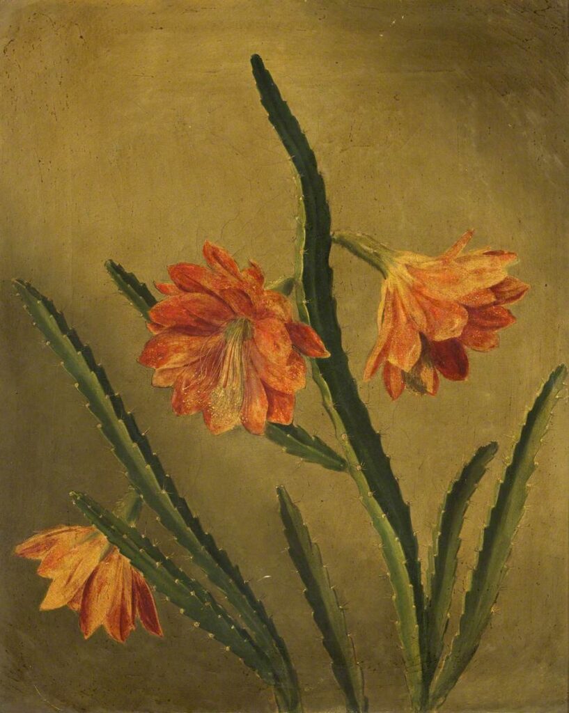 Rolinda Sharples: Rolinda Sharples, Study of Flowers, Bristol Museum and Art Gallery, Bristol, UK.
