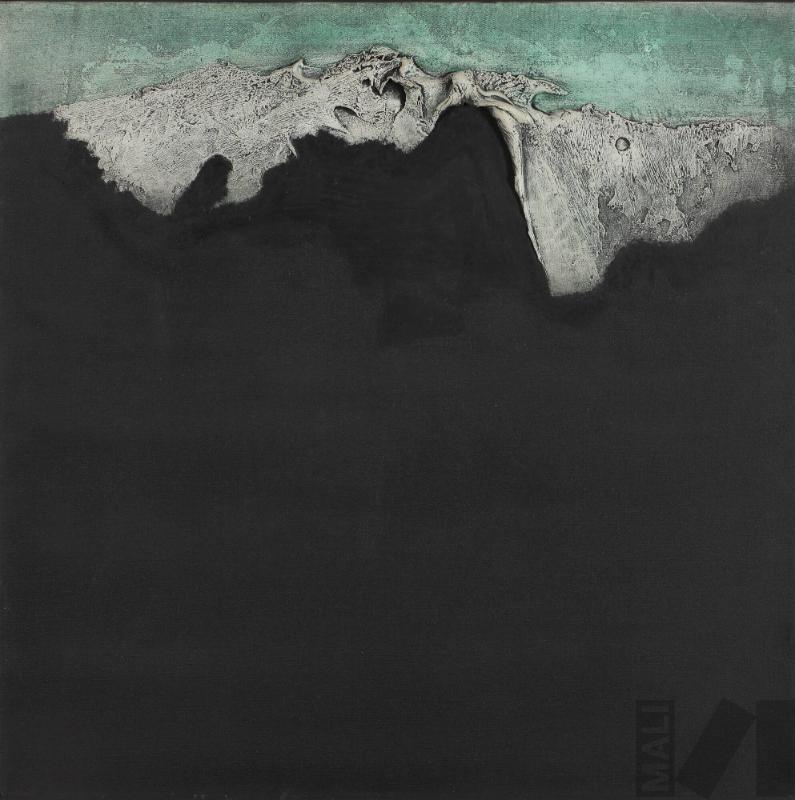 Museo de Arte de Lima: Jorge Eduardo Eielson, Infinite Landscape of the Coast of Peru (Paisaje infinito de la costa del Perú), 1961, Museo de Arte de Lima, Lima, Peru.
