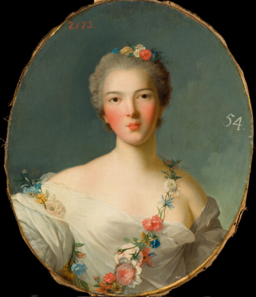 stanisław august poniatowski collection: Dubois (after Jean-Marc Nattier), Portrait of Henriette, Duchess of Orleans as Hebe, 1789–1791, Hillwood Estate, Museums and Gardens, Washington, DC, USA.
