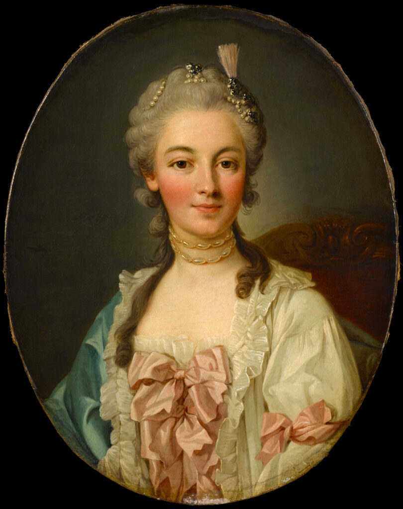 stanisław august poniatowski collection: Per Krafft the Elder, Countess Teresa Kinska Poniatowska, 1765, Clark Art Institute, Williamstown, MA, USA.

