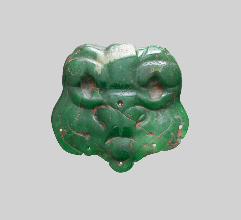 Jade art: Jade art: Zoomorphic jadeite ornament, Mexico or Guatemala, 400–100 BCE, Metropolitan Museum of Art, New York City, NY, USA.
