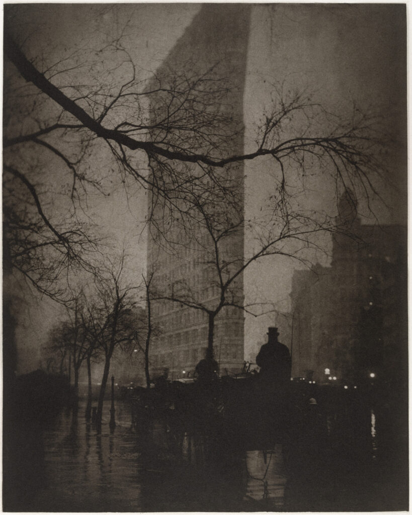 quiz iconic photographs: The Flatiron, 1905, Museum of Modern Art, New York City, NY, USA. Museum's website.