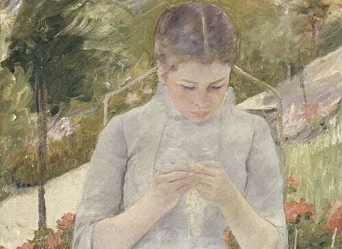 2026 fall exhibitions: Mary Cassatt, Girl in the Garden, 1880–1882, Musée d’Orsay, Paris, France. Detail.
