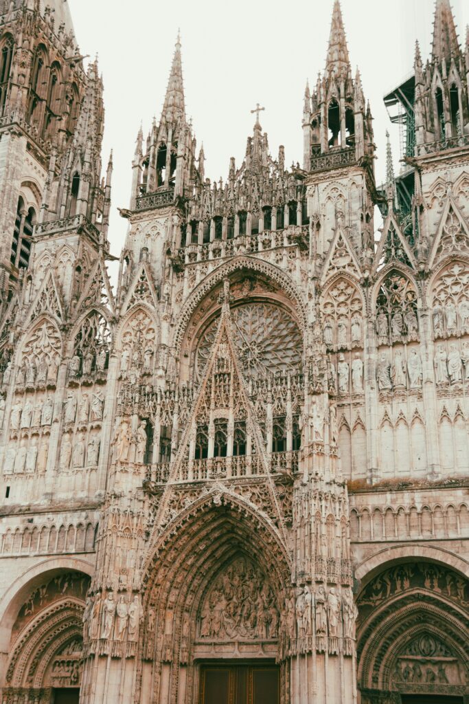 Places from Iconic Paintings: Rouen Cathedral, France. Photograph by Charlie Houston via Unsplash.

