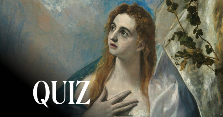 El Greco, The Penitent Magdalene, c. 1576–1577, Museum of Fine Arts, Budapest, Hungary. Detail.
