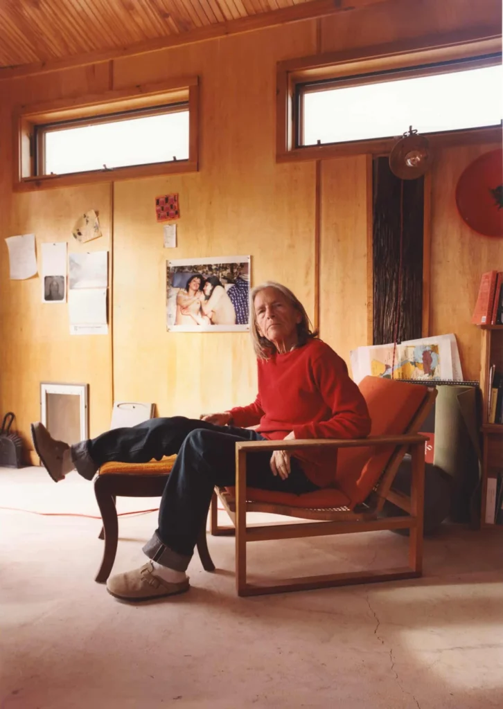 Eileen Myles: Eileen Myles. Photograph by Cole Barash/Apartamento.
