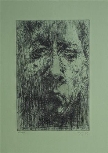 Artists Following Rembrandt: Horst Janssen, Hanno’s Death, 1973, Rembrandt House Museum, Amsterdam, Netherlands.
