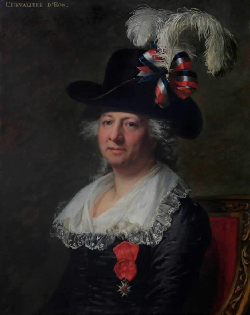 rijksmuseum staff picks: Jean-Laurent Mosnier, Portrait of Chevalier(ère) d’Éon, 1791, Rijksmuseum, Amsterdam, Netherlands.

