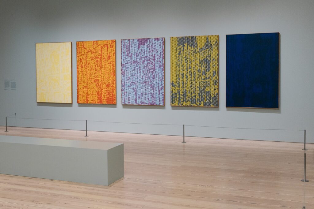 Roy Lichtenstein Like New: Installation view of Roy Lichtenstein: Like New, Whitney Museum of American Art, October 11, 2026–May 10, 2027, New York. Artwork © Estate of Roy Lichtenstein. Jason Lowrie & Yvonne Tnt/BFA.com
