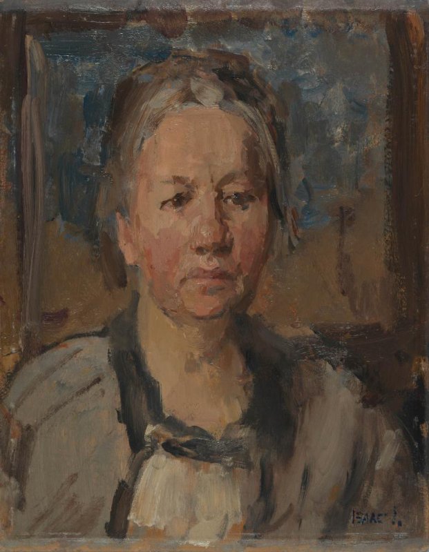Widow Van Gogh: Isaac Israëls, Portrait of Johanna van Gogh-Bonger, 1924, Van Gogh Museum, Amsterdam, Netherlands.
